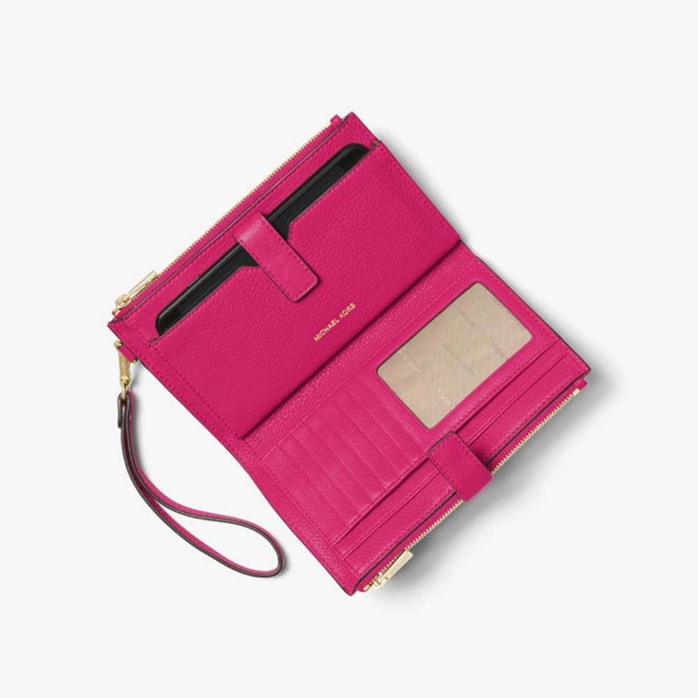 MK Adele smartphone wristlet Ultra Pink - Picture 2 of 5